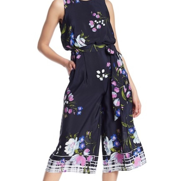 vince camuto petite jumpsuits